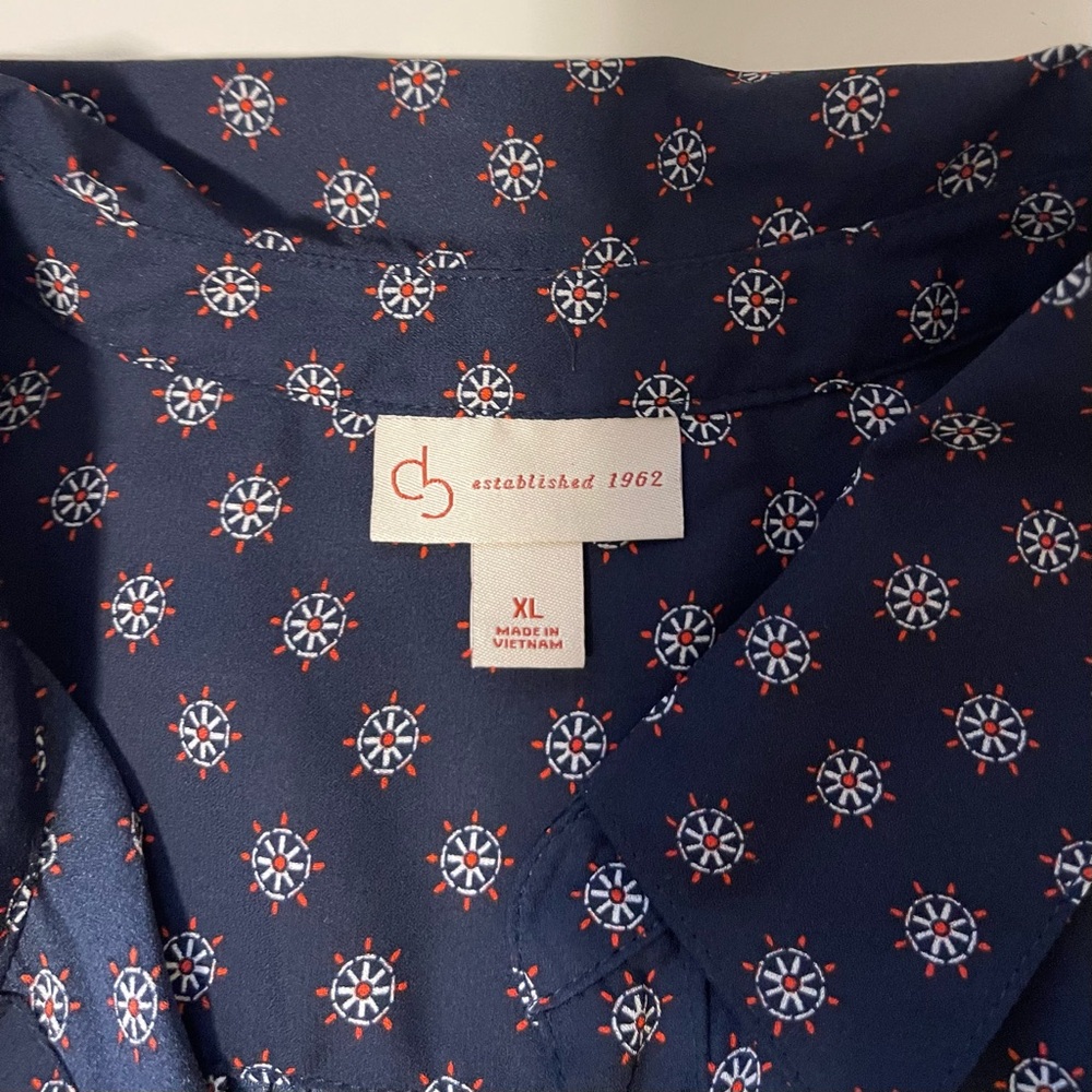 CB Established 1962 Coastal Top - Gold Buttons and Lightweight - Size XL - Picture 11 of 13